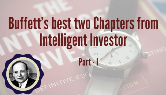 Buffett's best two chapters from Intelligent Investor - Part-1 2