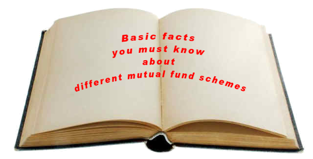 Types of mutual fund schemes
