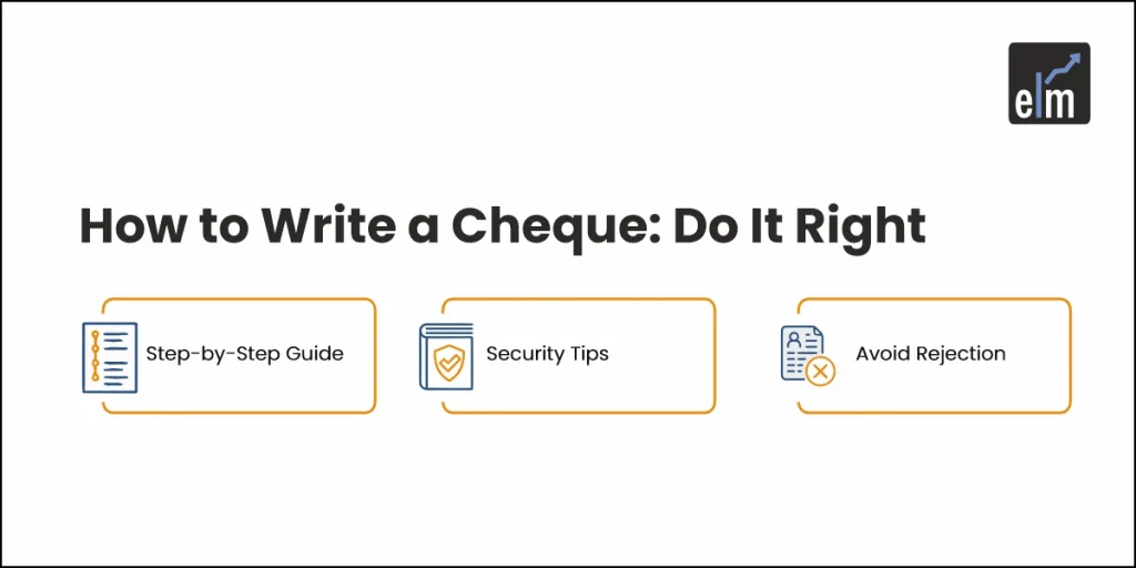 How to write a Cheque