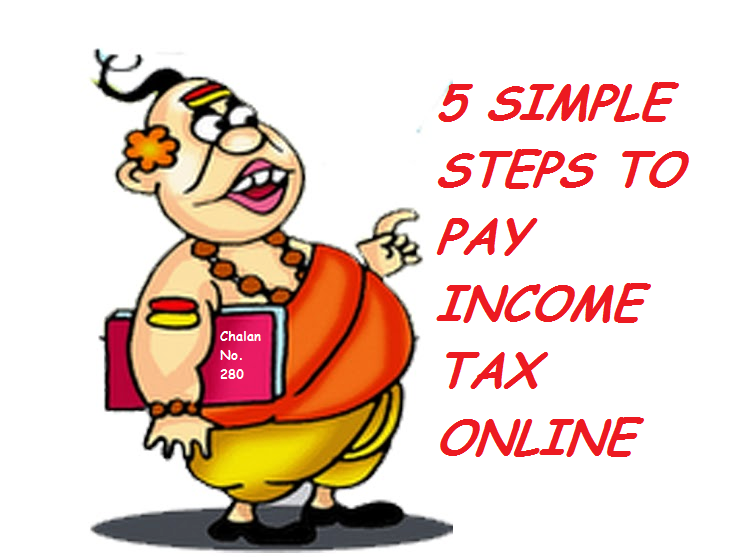 5 simple steps to pay income tax online