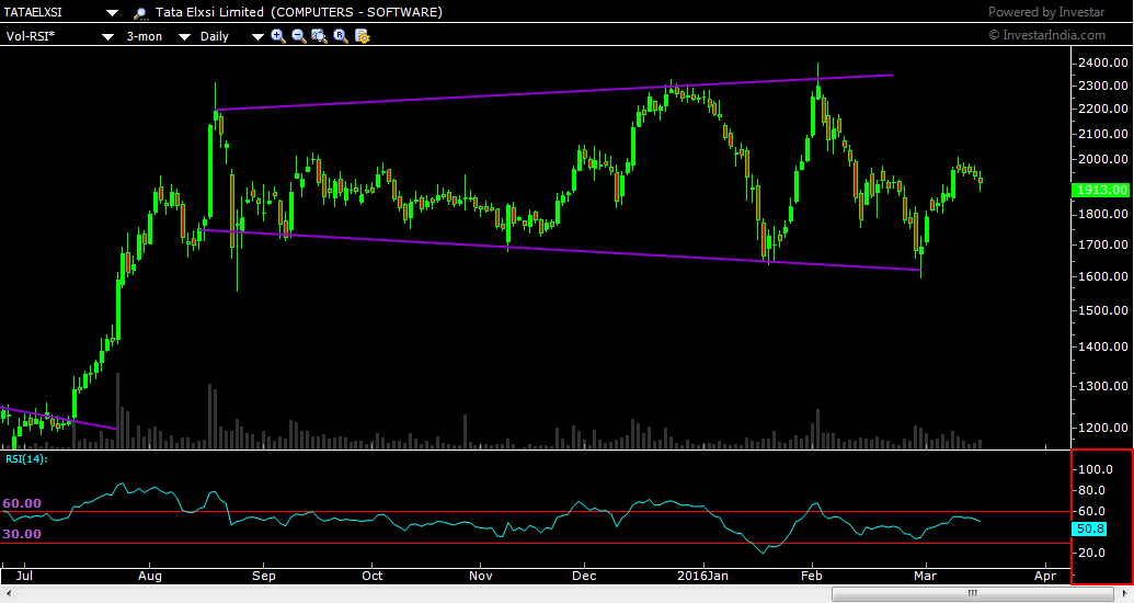 tataelxsi broadening yriangle