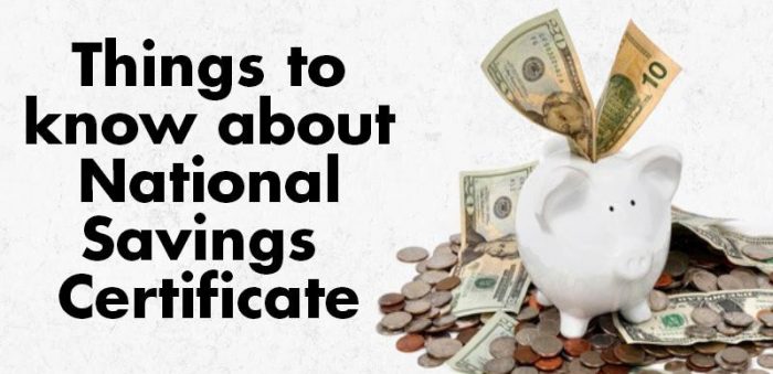 National Savings Certificate