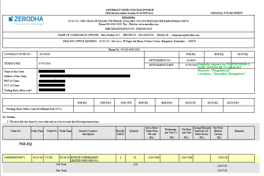 Contract note1