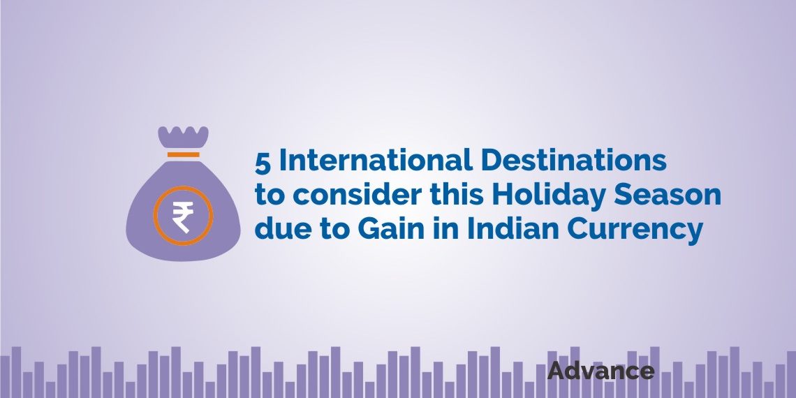 5 International Destinations to consider this Holiday Season due to Gain in Indian Currency 1