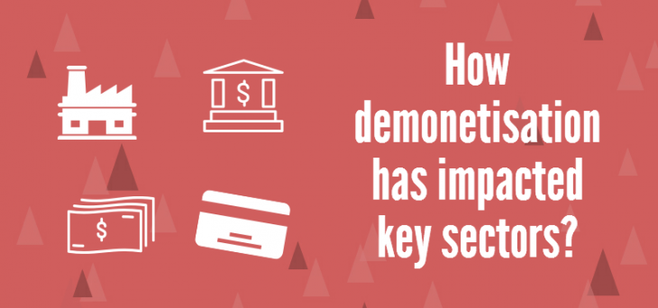 Sectoral impact due to demonetisation