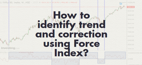 Identifying trend and correction using Force Index
