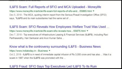 IL&FS Scam