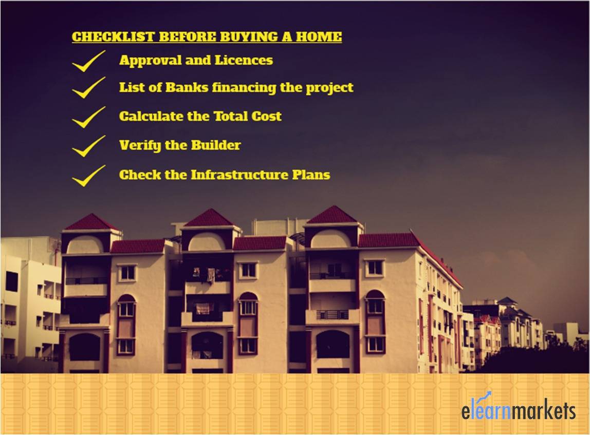 checklist for buying home