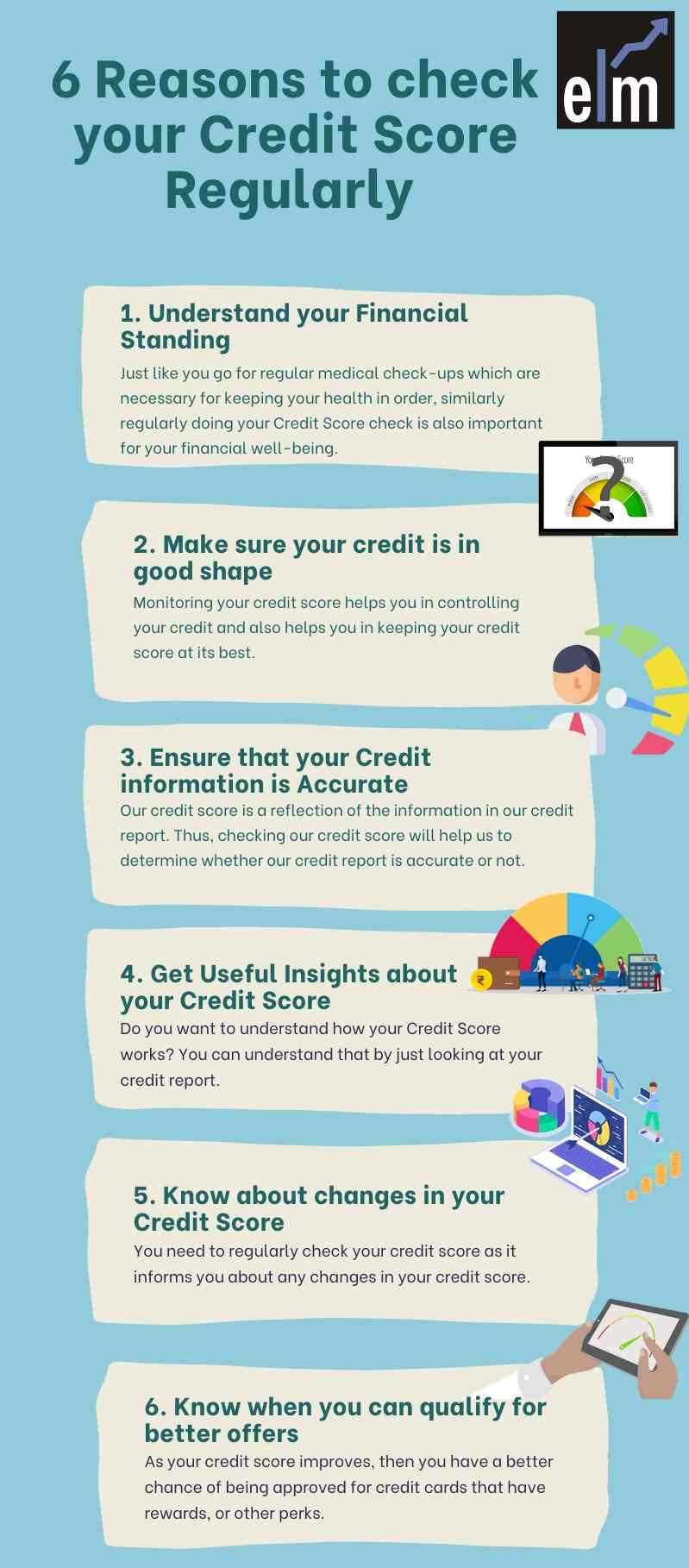 6 Reasons to check your Credit Score Regularly