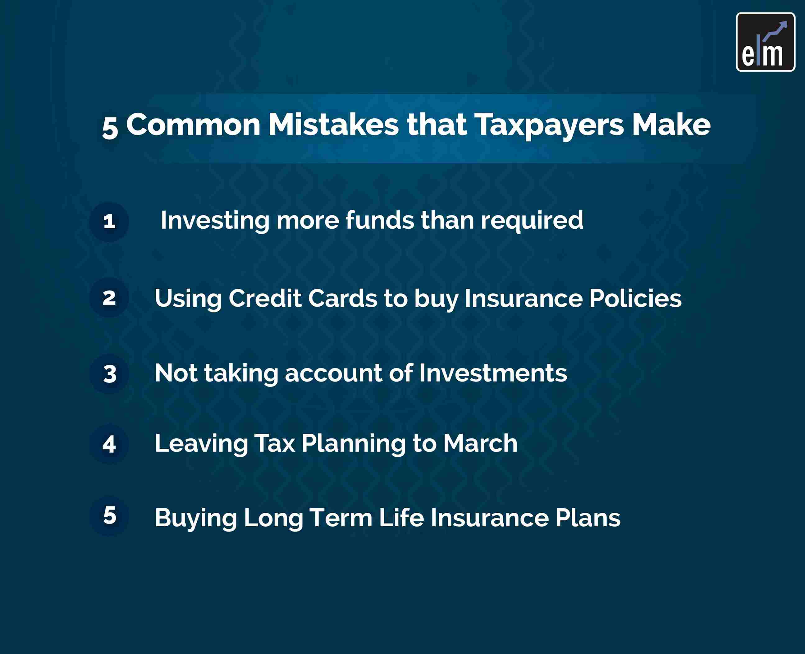 Last-Minute Tax Planning- 5 Common Mistakes that Taxpayers Make 2
