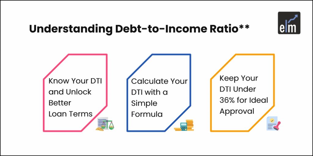 Understand debt to income ratio