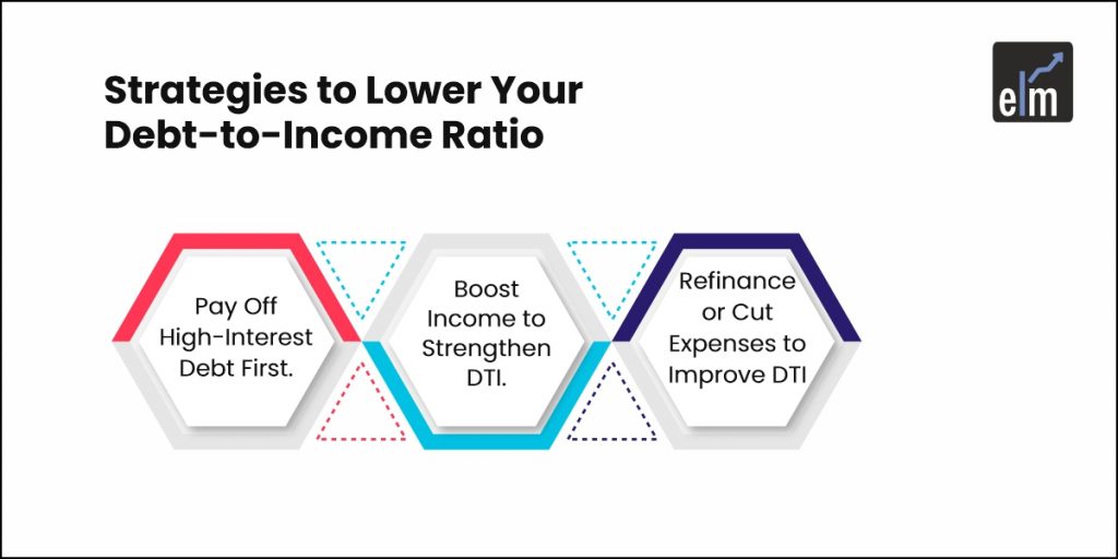 Strategies to lower debt to income ratio