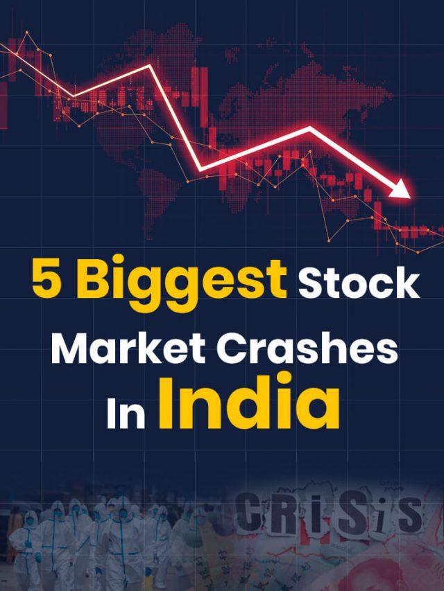 Biggest stock market crashes in India