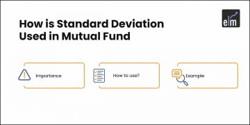 How is standard deviation used in mutual fund