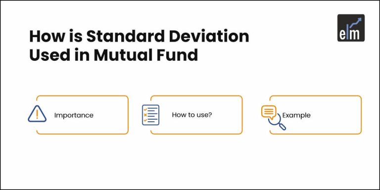 How is standard deviation used in mutual fund