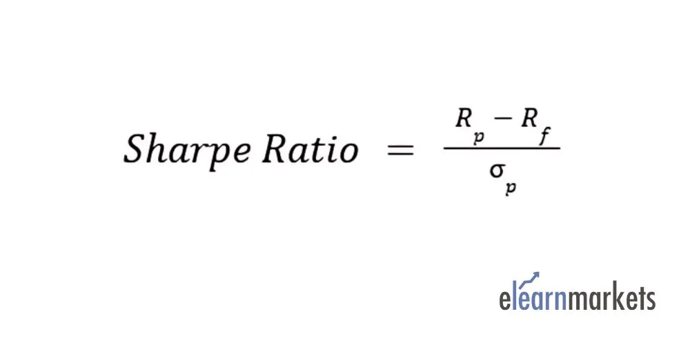 formula of sharpe ratio