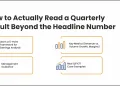 how to read quarterly results
